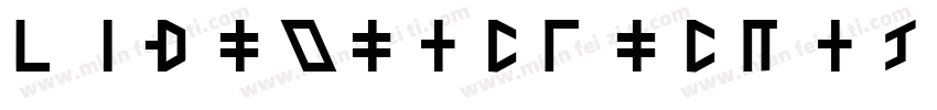 BerninoSansCompressed Fr字体转换